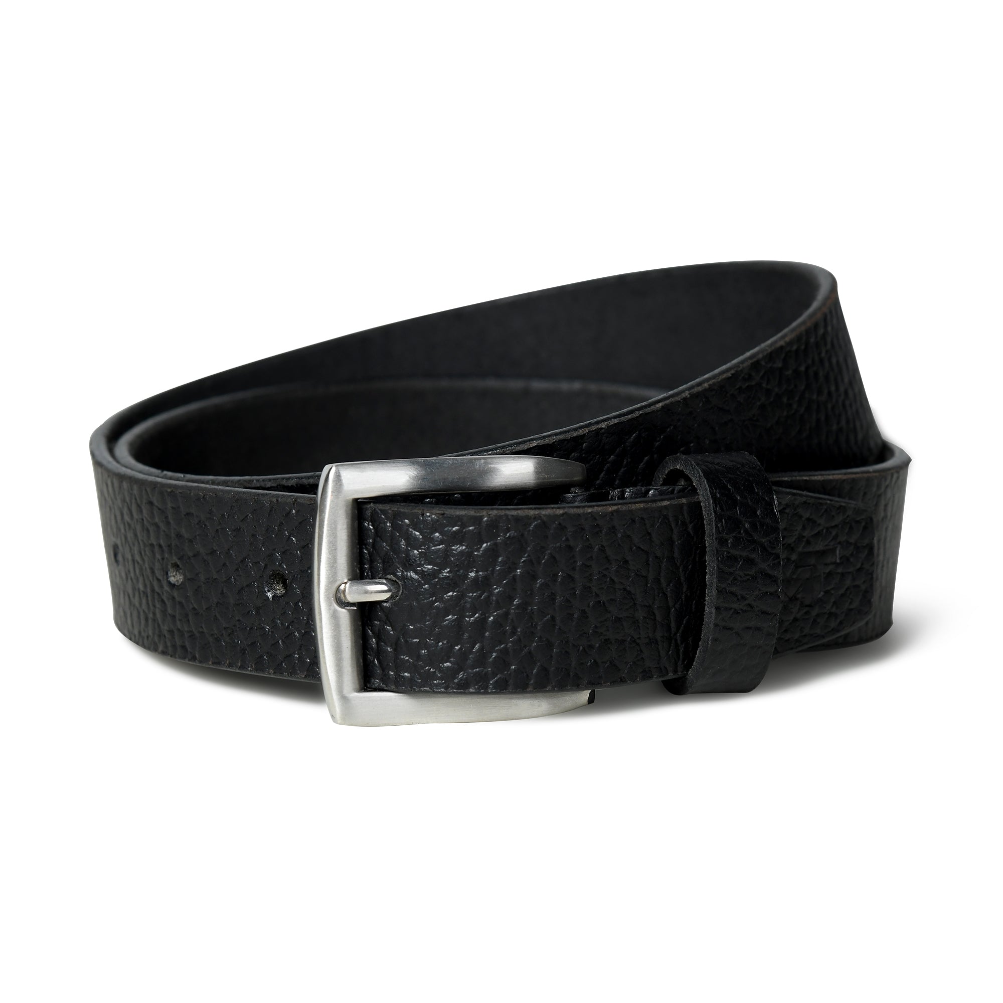 Classy Leather Bags Nexus Black Leather Belt SpadezStore