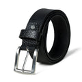 Classy Leather Bags Nexus Black Leather Belt SpadezStore
