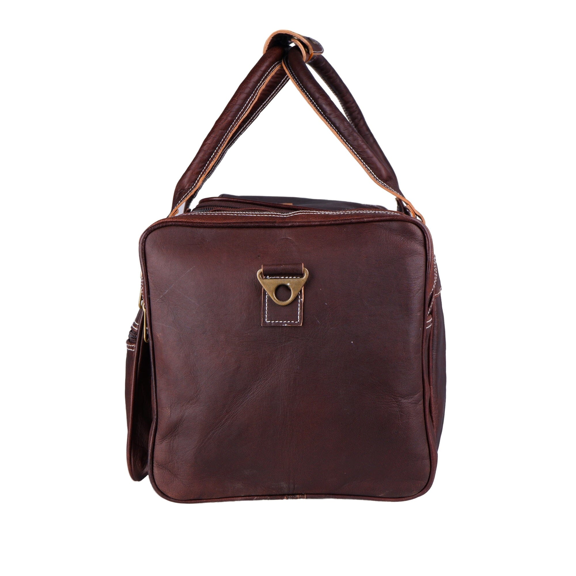 Classy Leather Bags Baxter Vintage Duffel SpadezStore