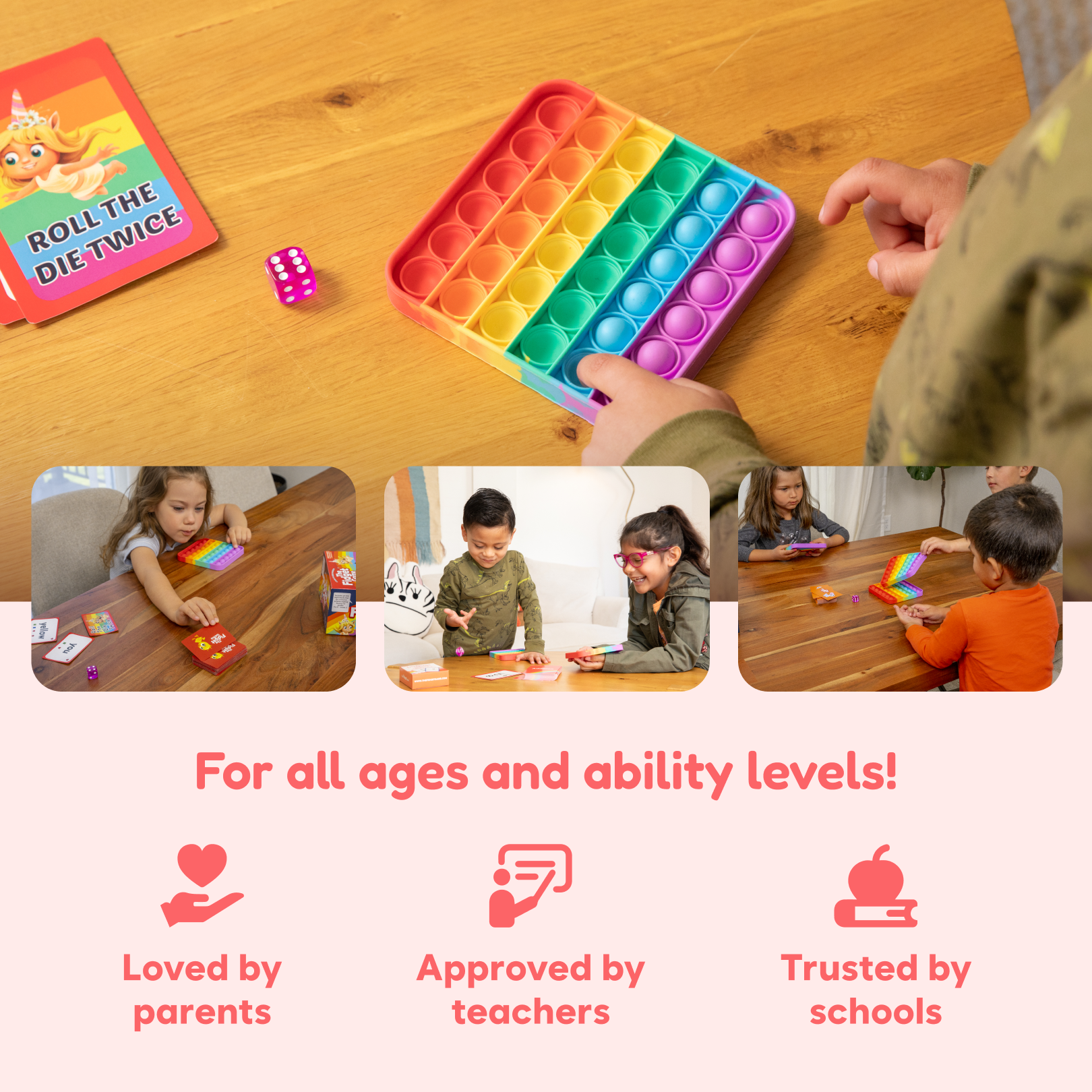 The Fidget Game: Sight Words Edition Extra SpadezStore
