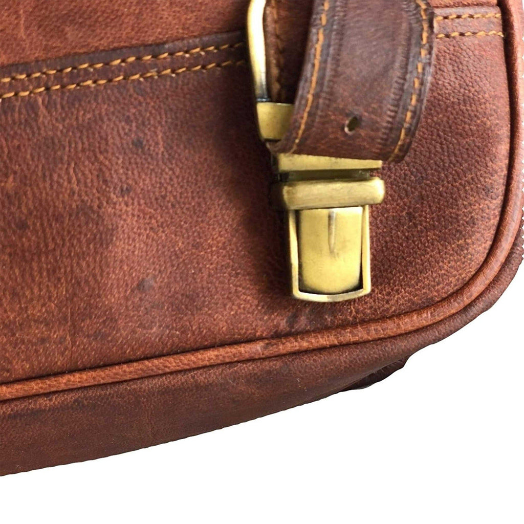 Classy Leather Bags Traveler's Touring Bike Bag SpadezStore