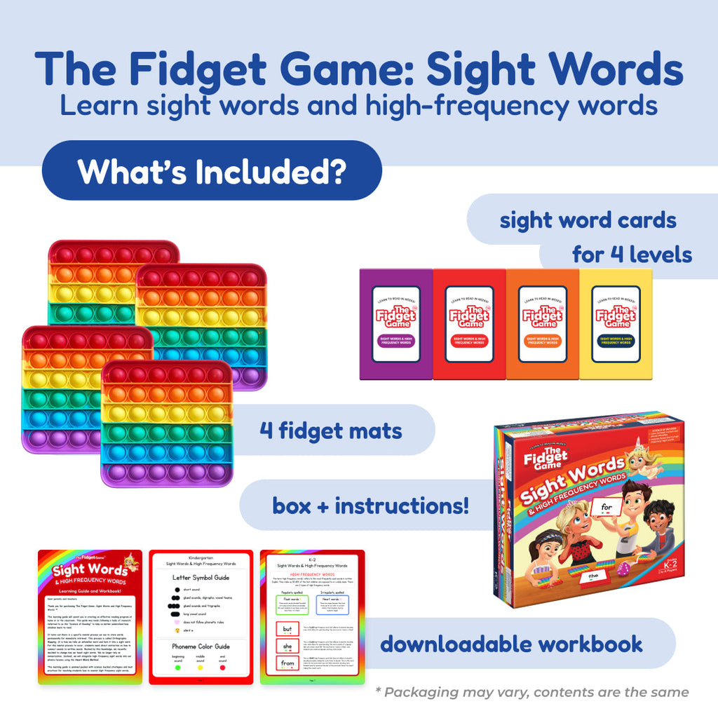 The Fidget Games Grades 1-2 Readiness Backpack