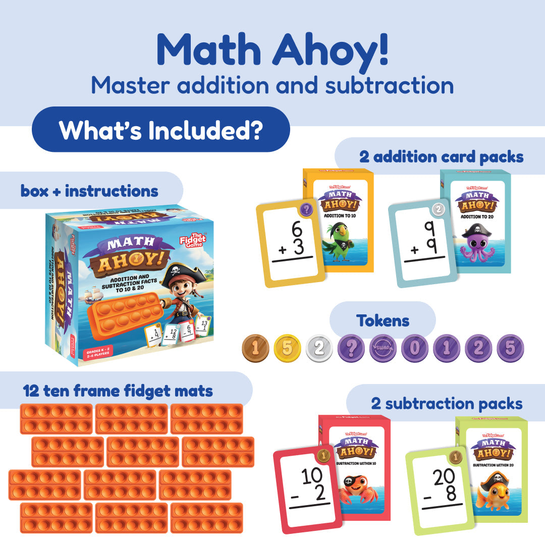 The Fidget Games Pre-K Readiness Backpack
