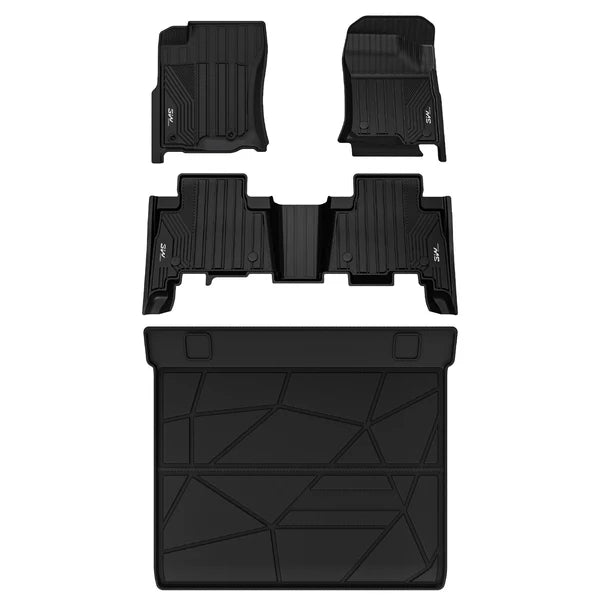 3W LEXUS GX460 2014-2023 Only for 5 Seats Custom Floor Mats SpadezStore