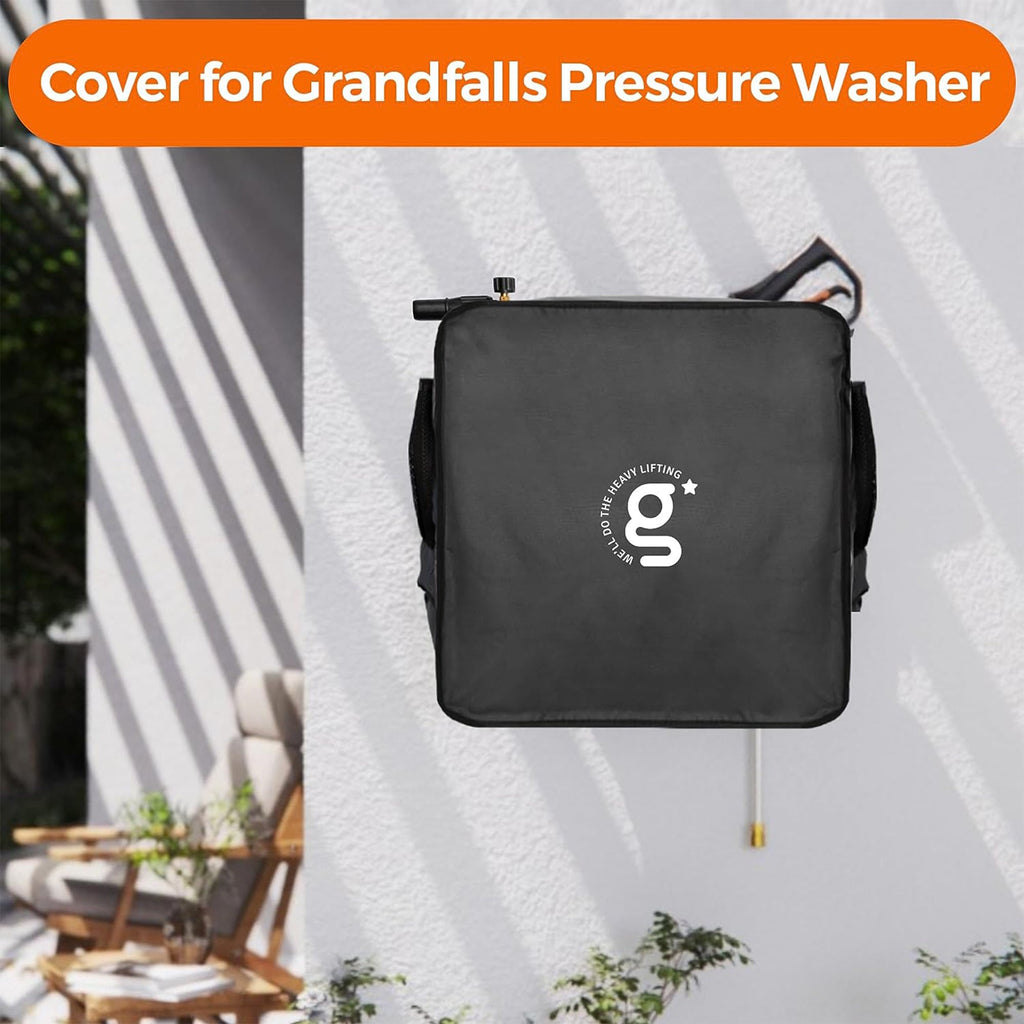 Giraffe Tools Grandfalls Retractable Pressure Washer Cover SpadezStore