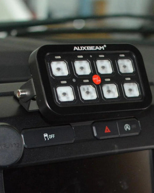 Auxbeam AR Series 6/8 Gang LED Switch Panel Off Road Light Controller SpadezStore