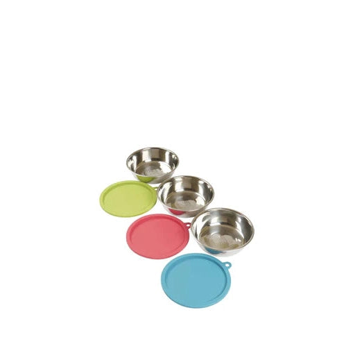 Messy Mutts Dog Bowl and Lid Set 6 Cup 6 Pack SpadezStore