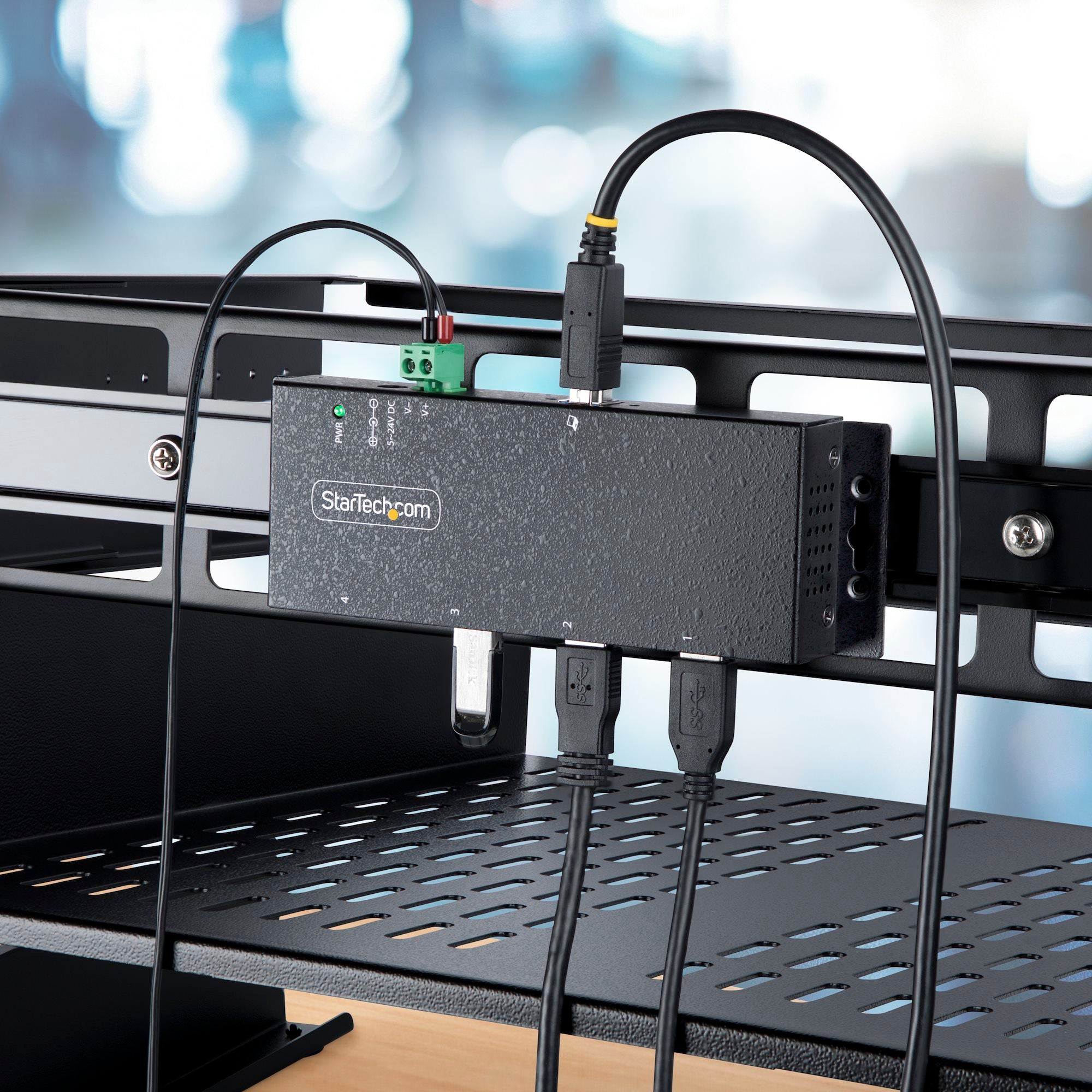 Startech 4-Port Industrial USB 3.0 5Gbps Hub