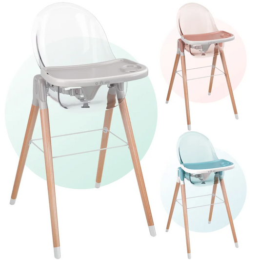 Children of Design 6 in 1 Deluxe High Chair for Babies & Toddlers SpadezStore