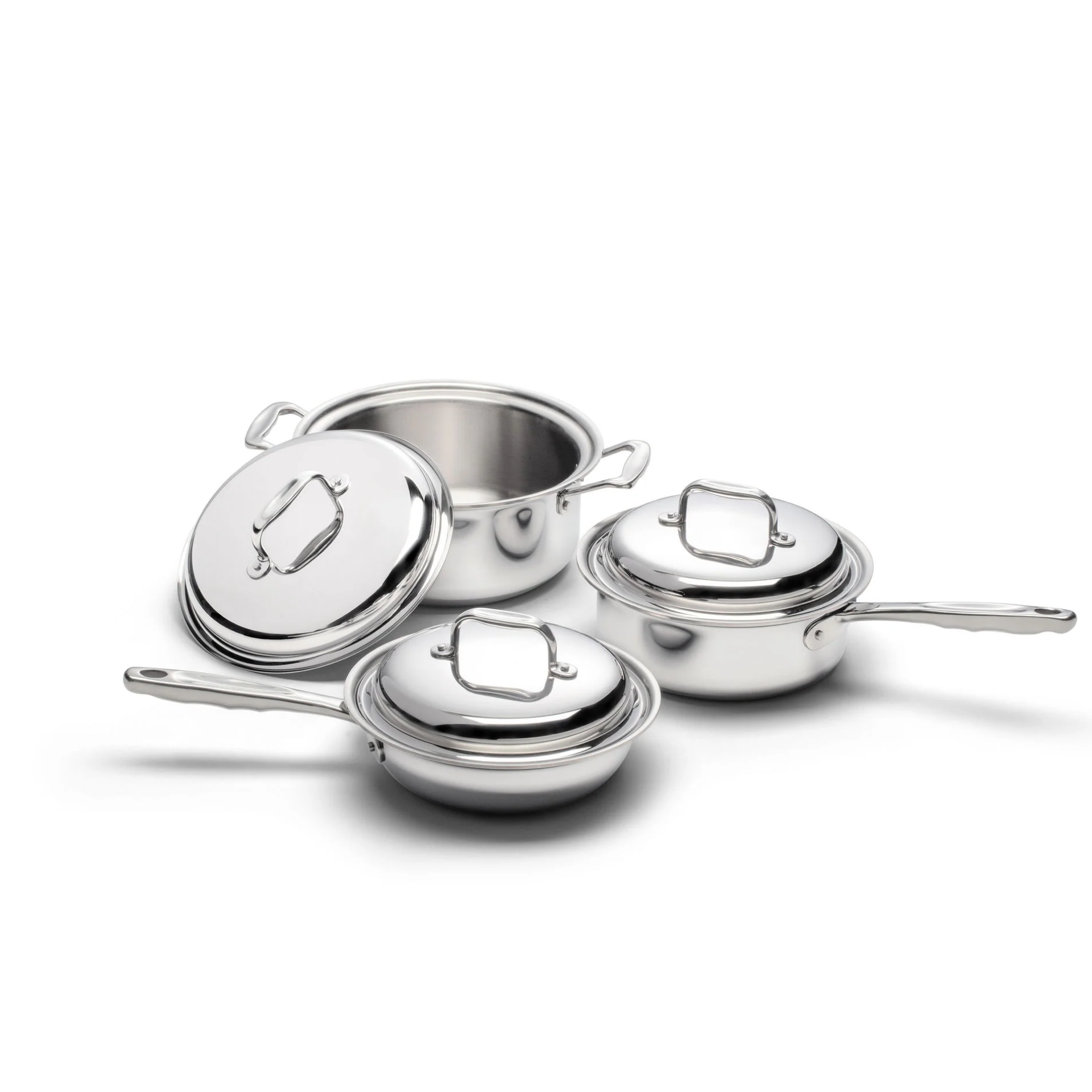 360 Cookware 6 Piece Stainless Steel Cookware Set SpadezStore