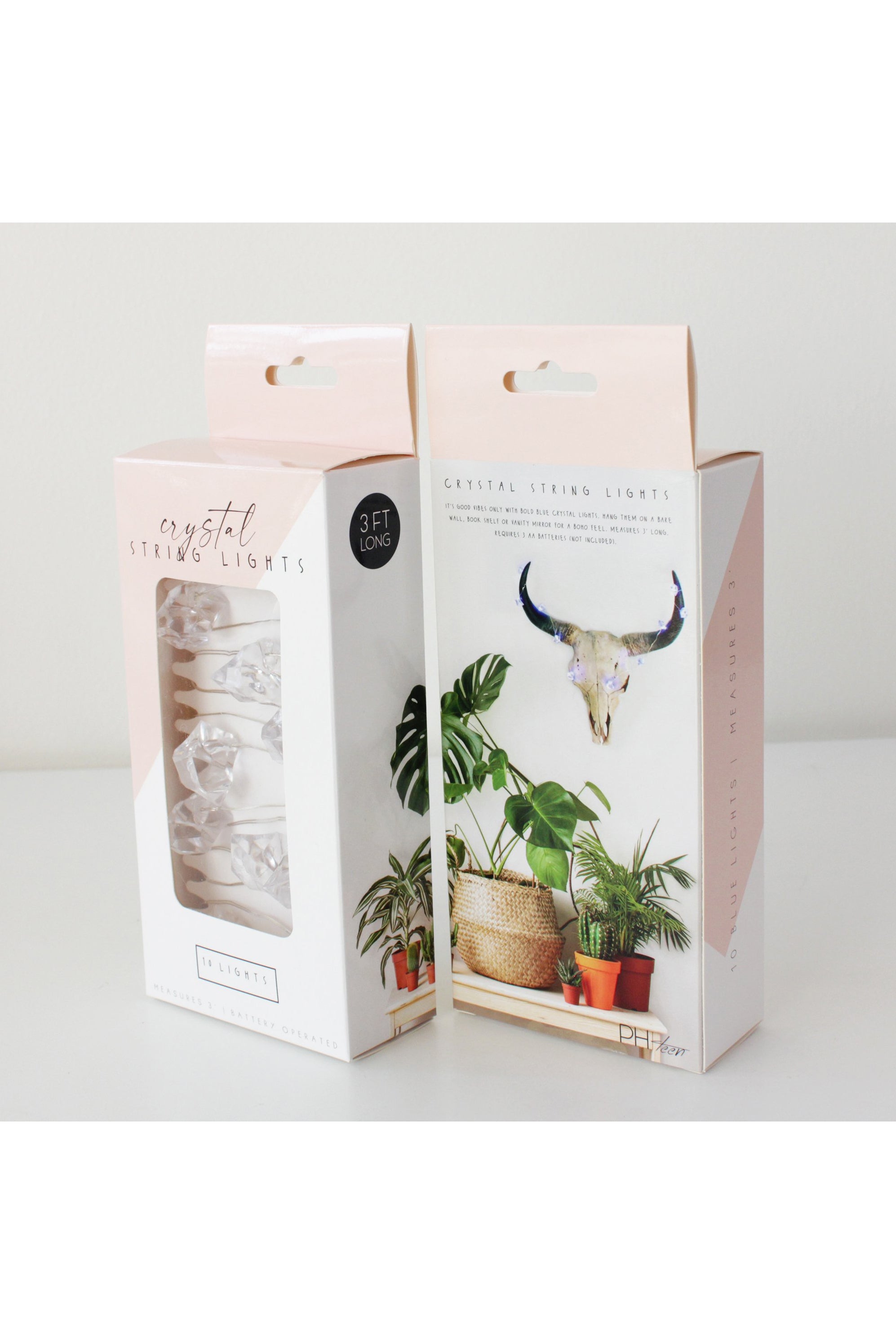 Perfect Holiday 10 LED Crystal String Lights SpadezStore