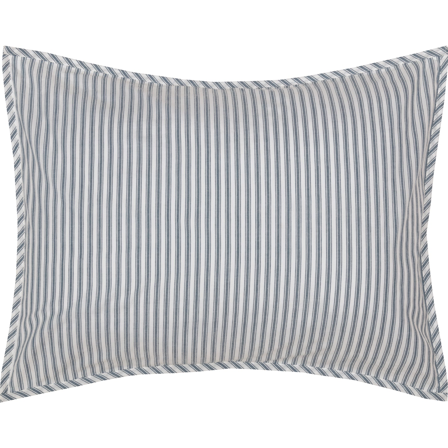 Sawyer Mill Blue Ticking Stripe 5pc Daybed Quilt Set 1 Quilt, 1 Bed Skirt, 3 Standard Shams SpadezStore