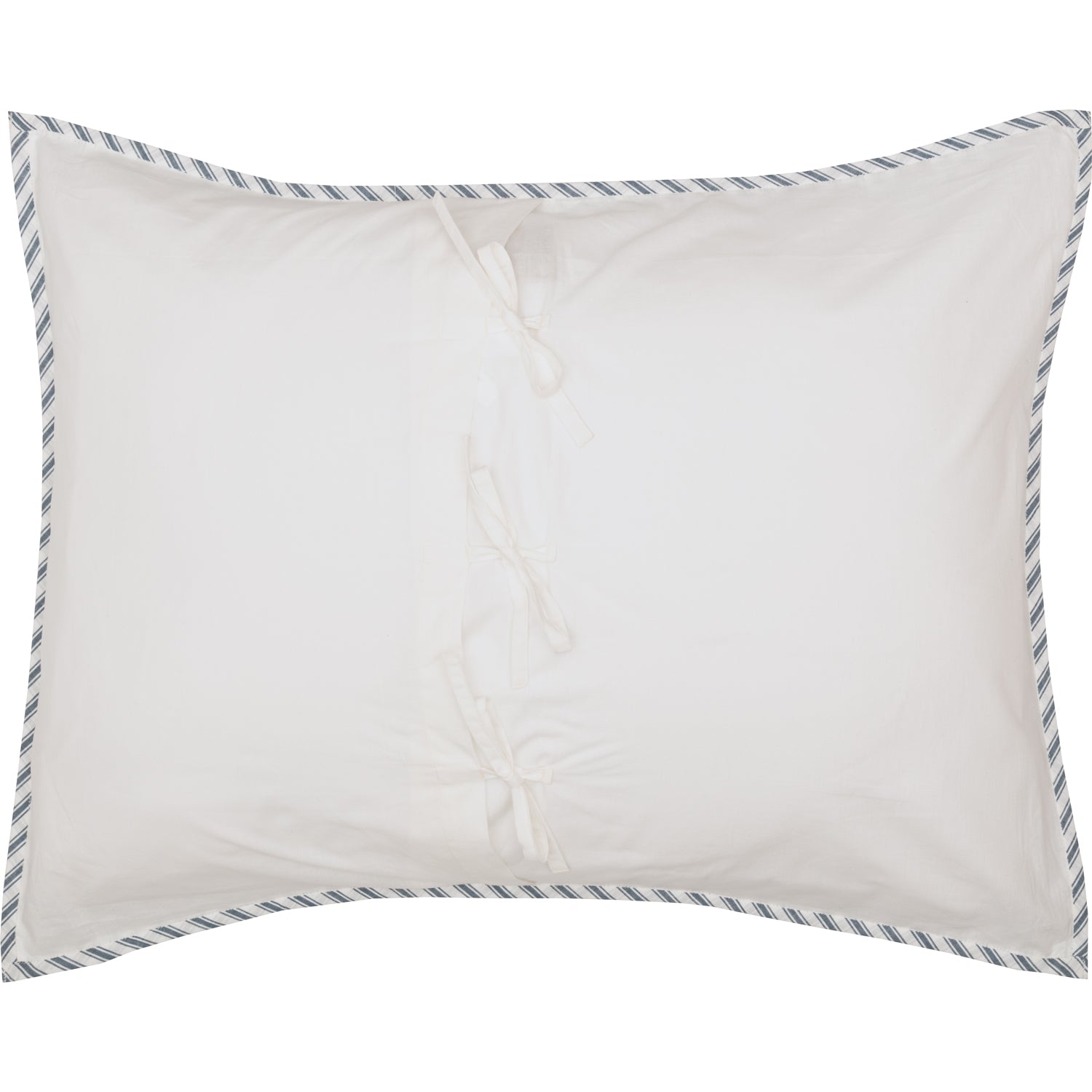 Sawyer Mill Blue Ticking Stripe 5pc Daybed Quilt Set 1 Quilt, 1 Bed Skirt, 3 Standard Shams SpadezStore