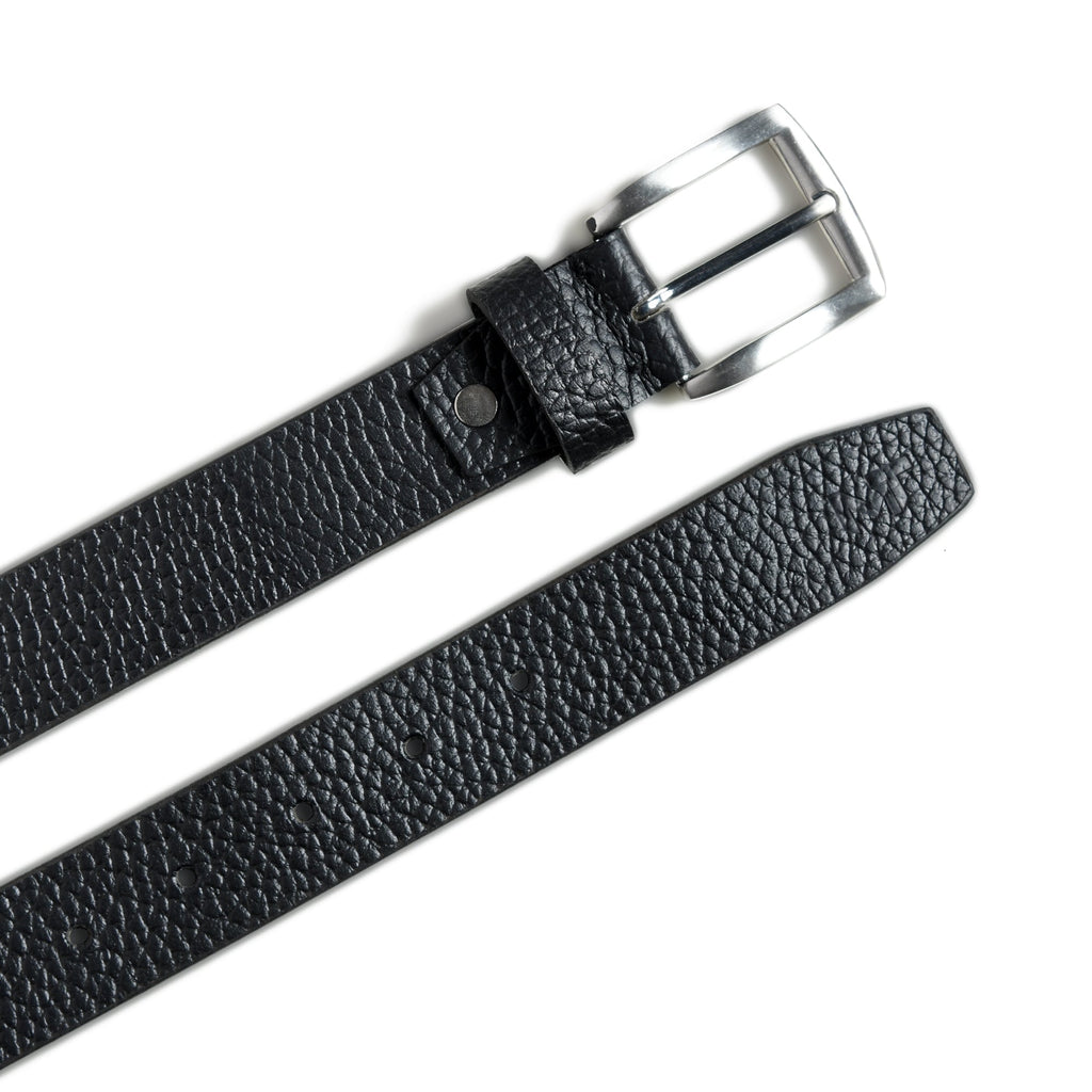 Classy Leather Bags Nexus Black Leather Belt SpadezStore