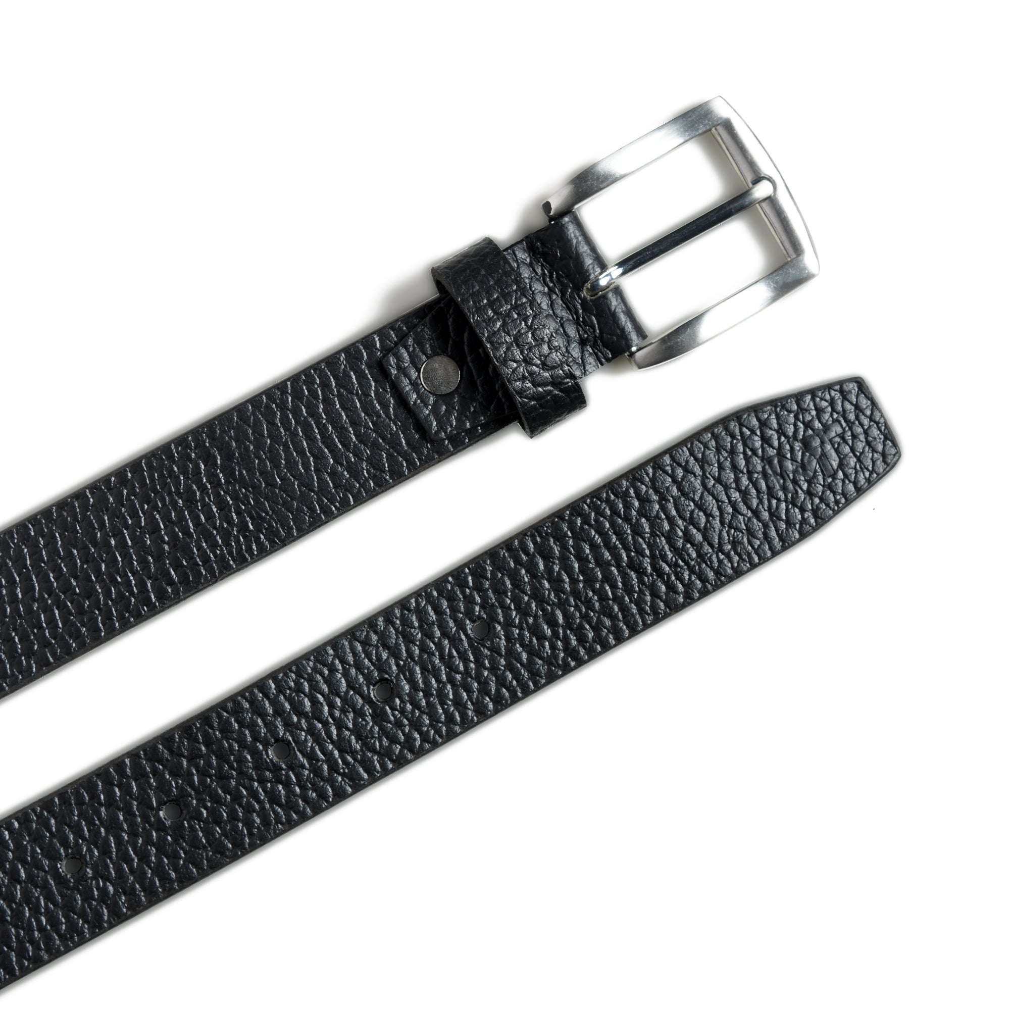 Classy Leather Bags Nexus Black Leather Belt SpadezStore