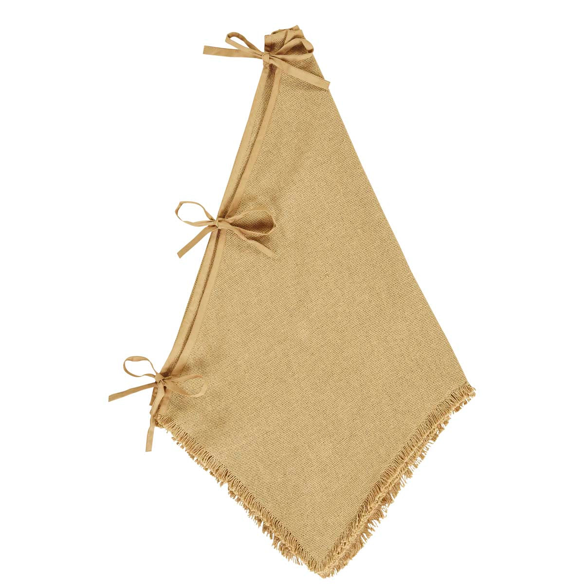 Burlap Natural Tree Skirt 48 SpadezStore