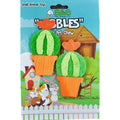 A & E Cages Nibbles Small Animal Loofah Chew Toy Barrel Cactus SpadezStore
