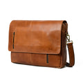 Classy Leather Bags Wilson Tan Leather Crossbody Bag SpadezStore