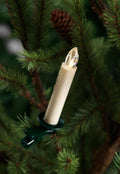 LED Clip on Tree Taper Candles with Remote Set of 12 SpadezStore