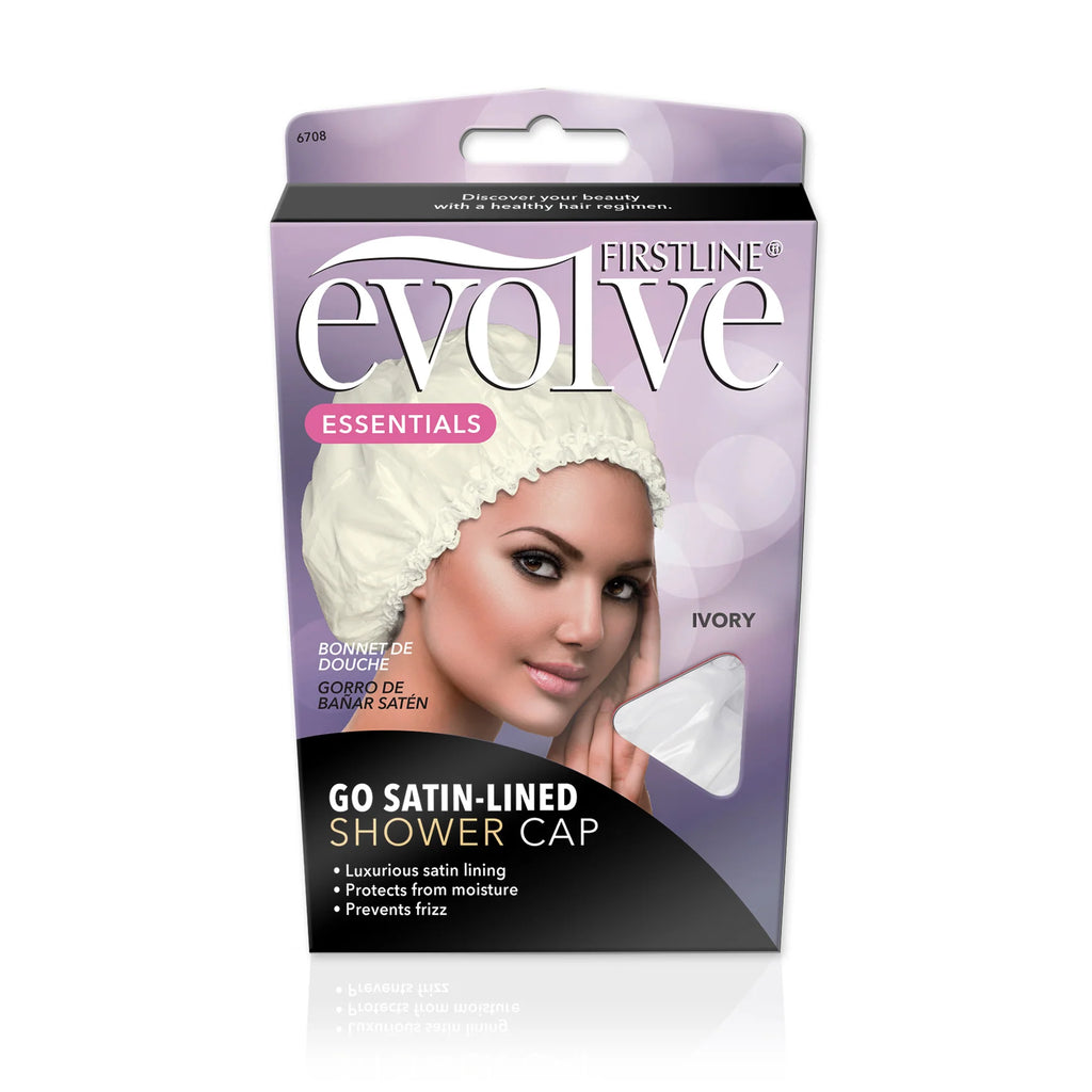 Evolve Satin Lined Shower Cap SpadezStore