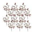 Boxwood Berry Twig Spray Set of 12 SpadezStore
