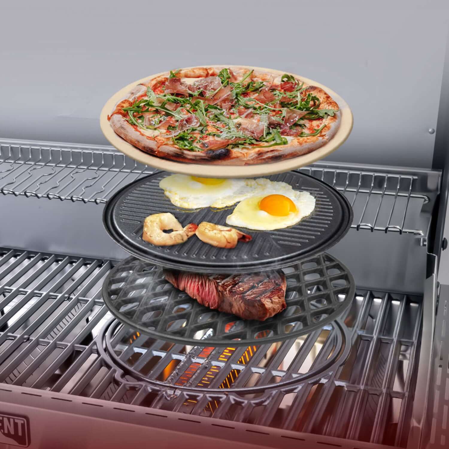 Monument Grills Denali 605Pro | Stainless Smart Propane Gas Grill SpadezStore