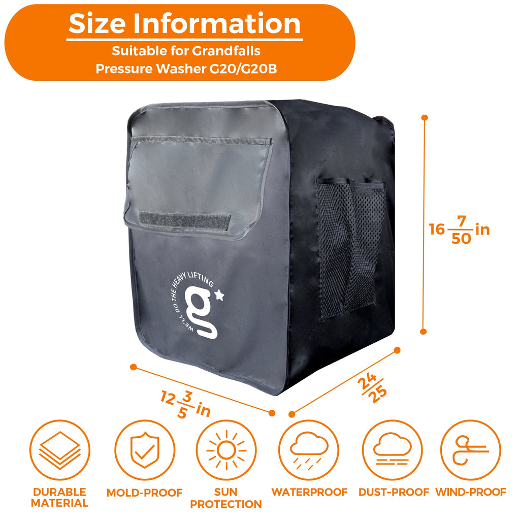 Giraffe Tools Grandfalls Retractable Pressure Washer G20 Cover SpadezStore