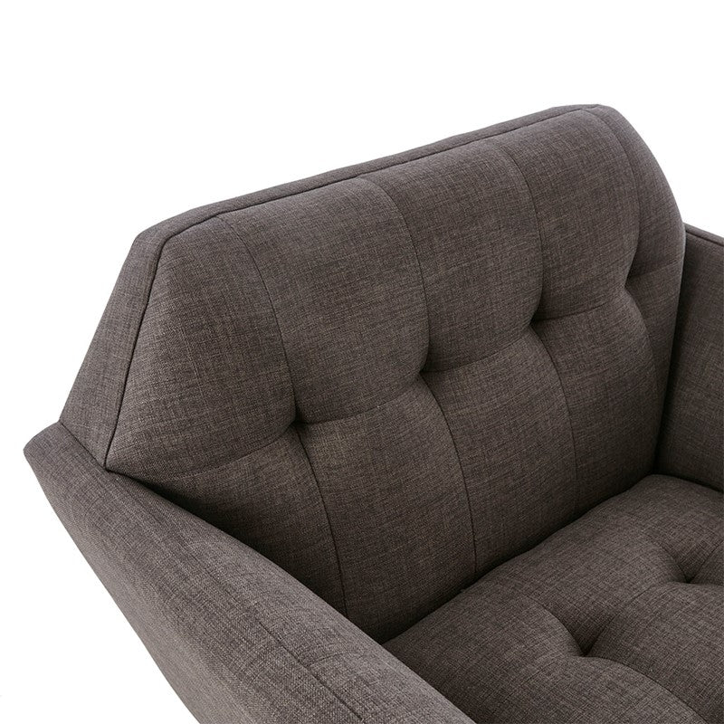 Ink+Ivy Newport Wide Mid-Century Modern Lounge Chair SpadezStore
