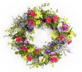 Mixed Floral Wreath 24"D SpadezStore