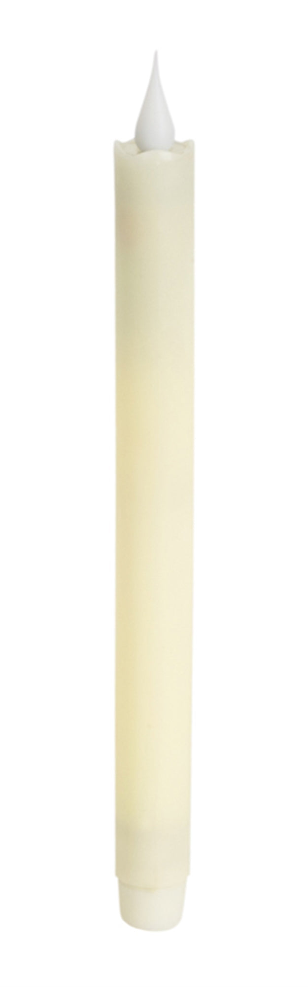 LED Wax Taper Candle with Moving Flame - Thumbnail 2