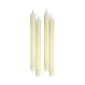 LED Wax Taper Candle with Moving Flame Set of 4 SpadezStore