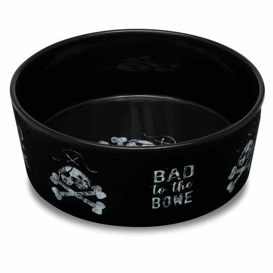 Loving Pets Dolce Moderno Bowl Bad to the Bone Design SpadezStore