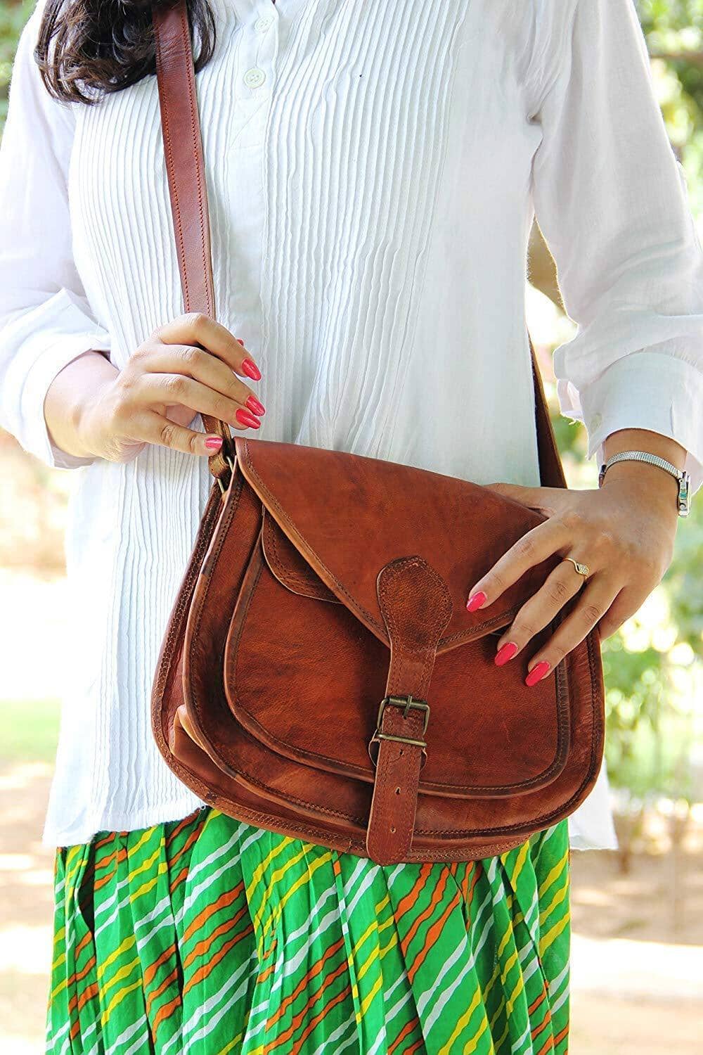 Classy Leather Bags The Nichols Crossbody