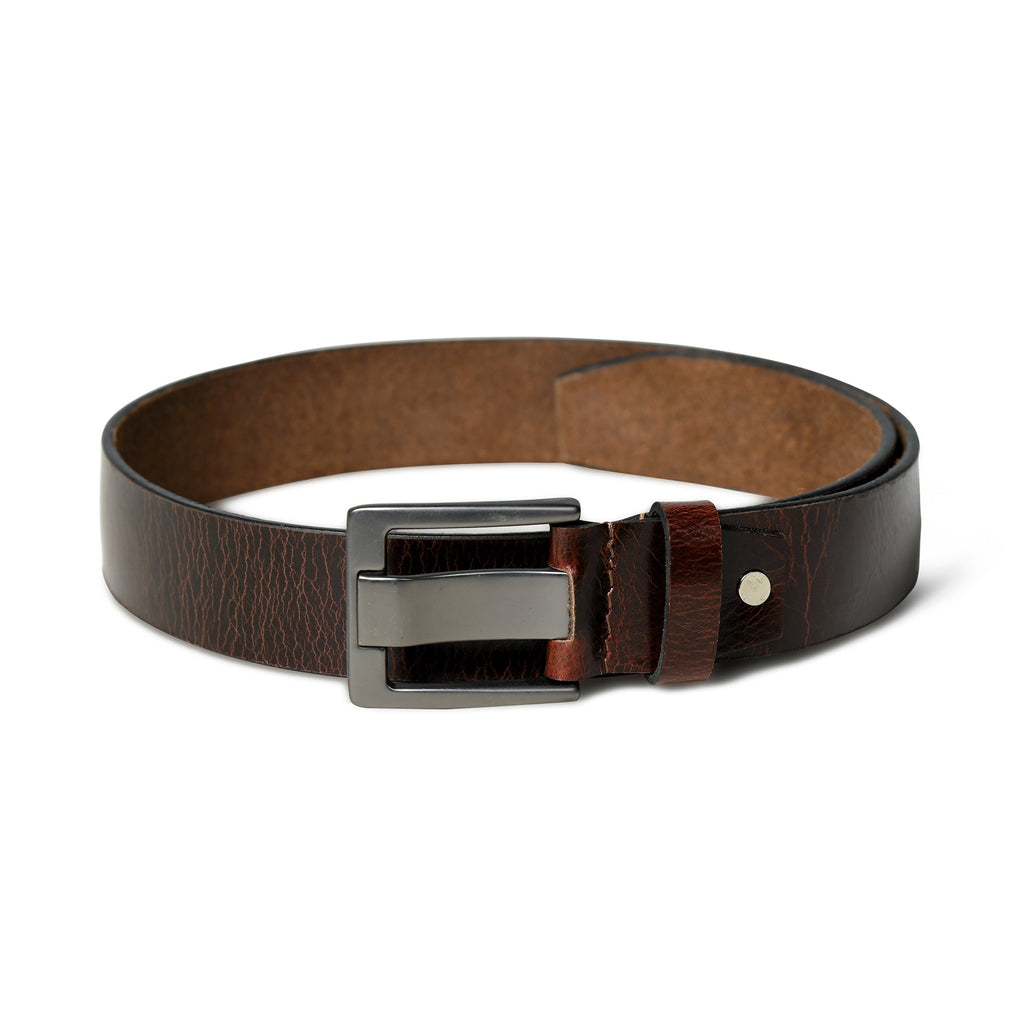 Classy Leather Bags Pinecrest Dark Brown Leather Belt SpadezStore