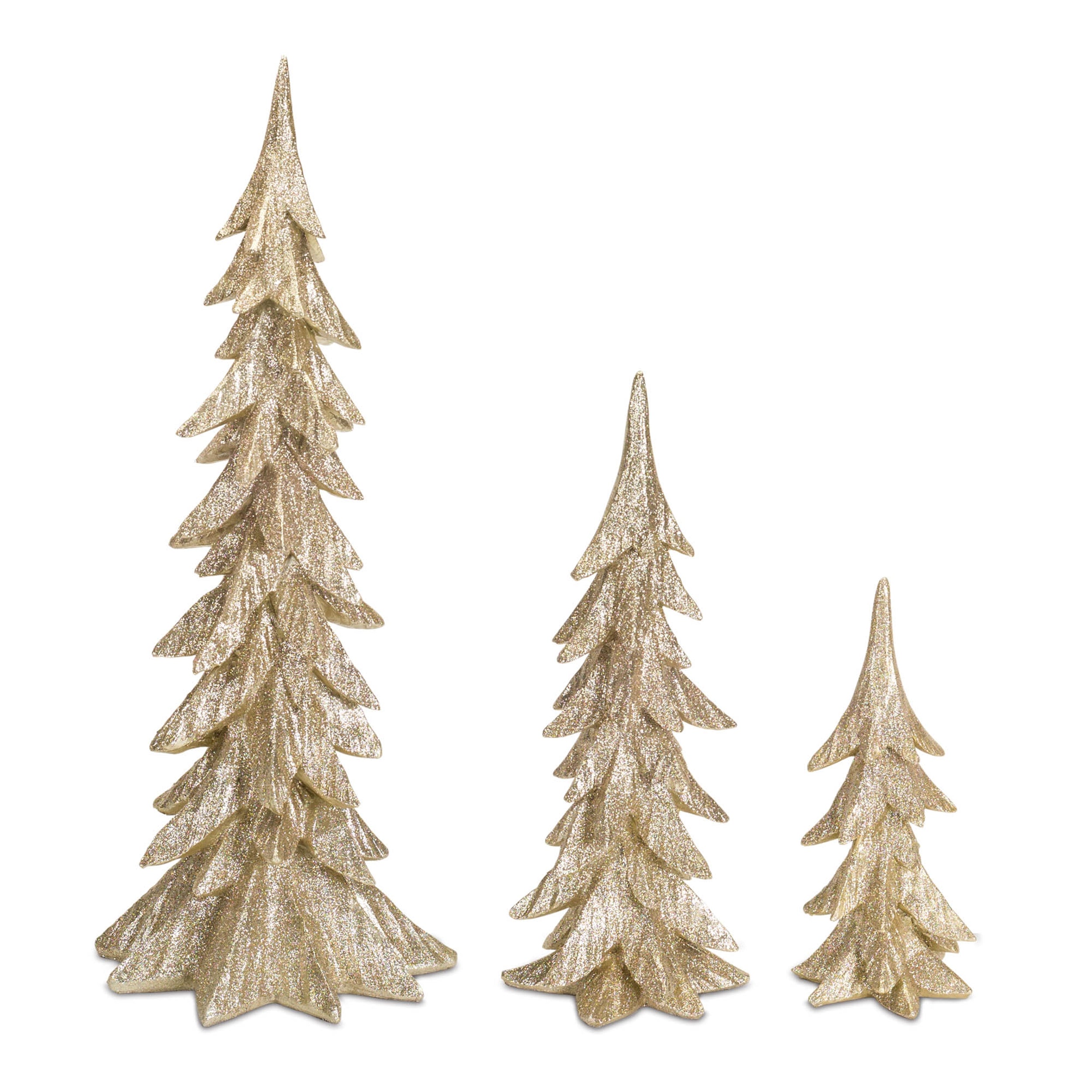 Gold Shimmer Tabletop Holiday Tree