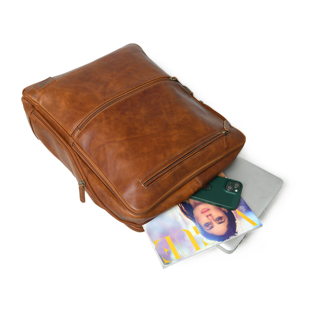 Classy Leather Bags Transit Voyager Backpack Pro SpadezStore