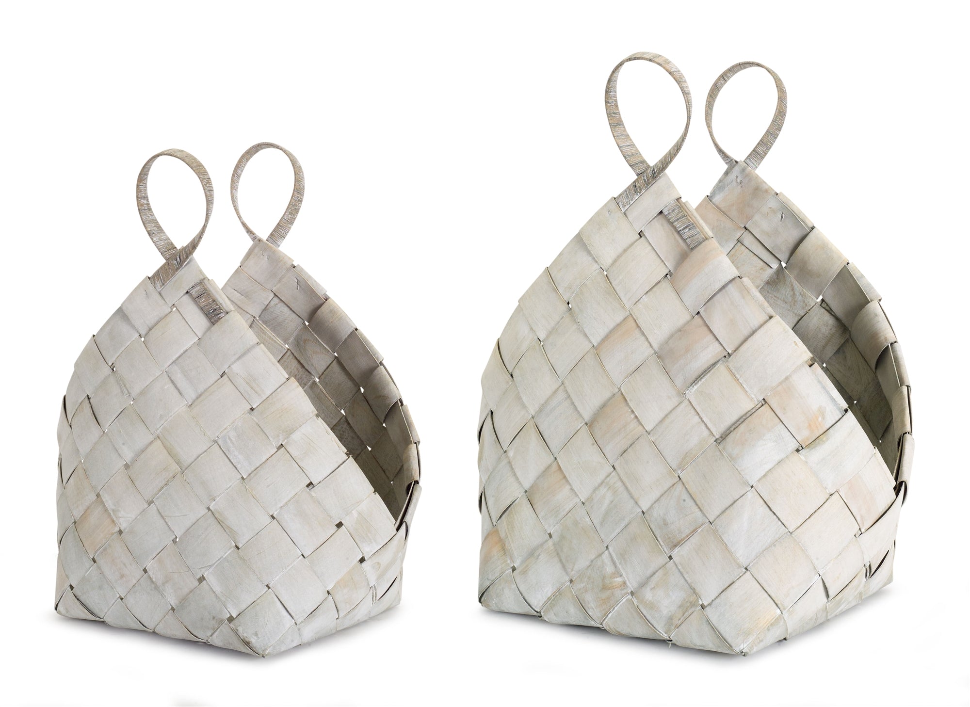 SpadezStore Woven Metasequoia Wood Basket