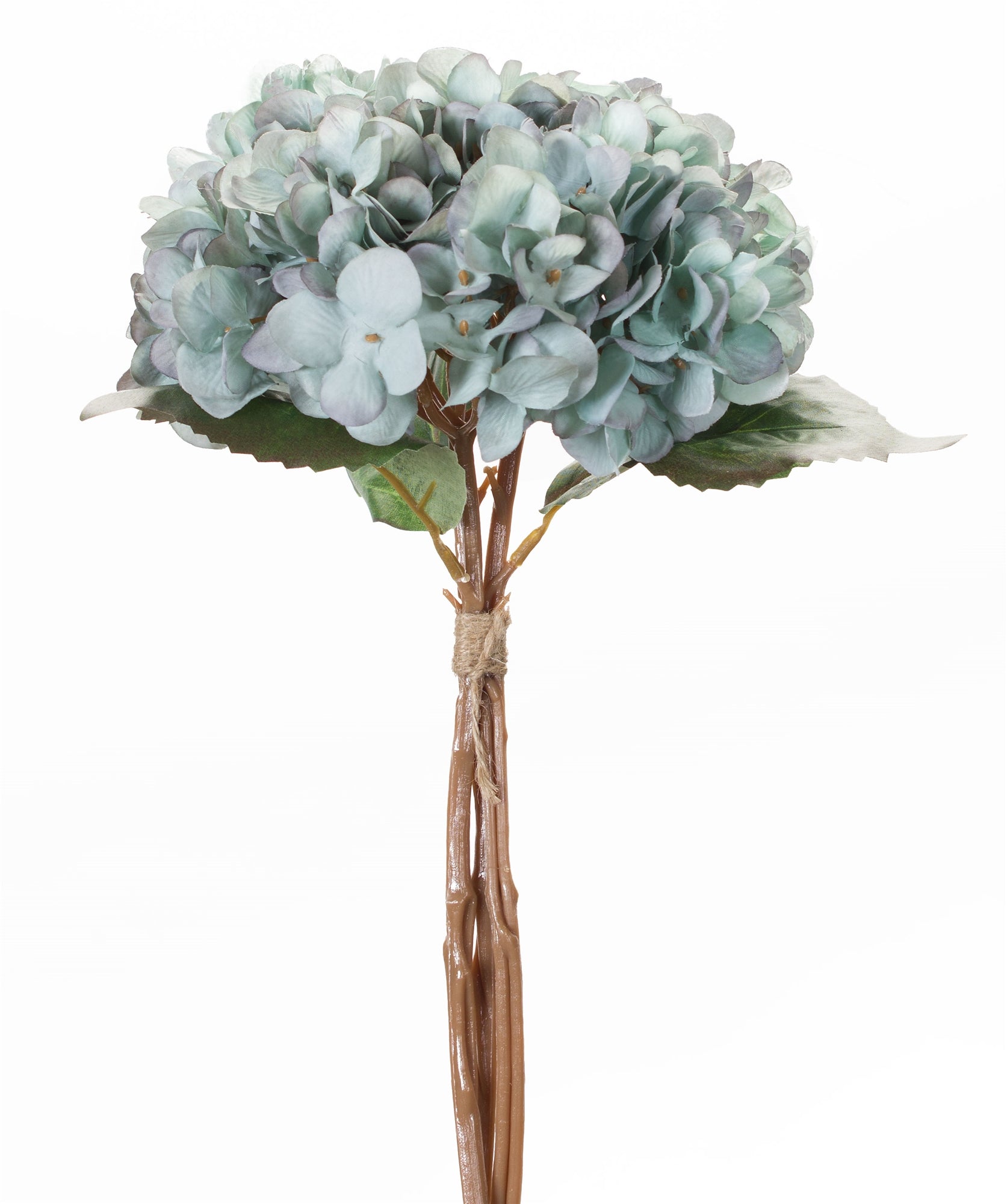 Soft Blue Hydrangea Floral Bundle Set of 12 SpadezStore