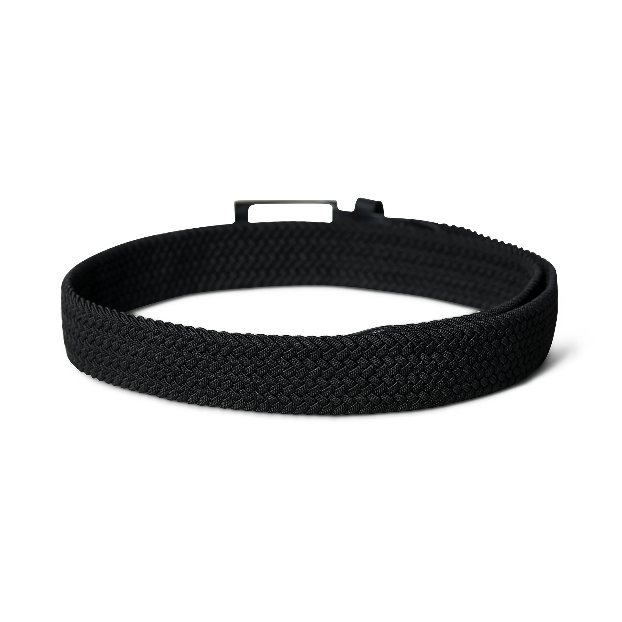 Braided Black Canvas Belt SpadezStore