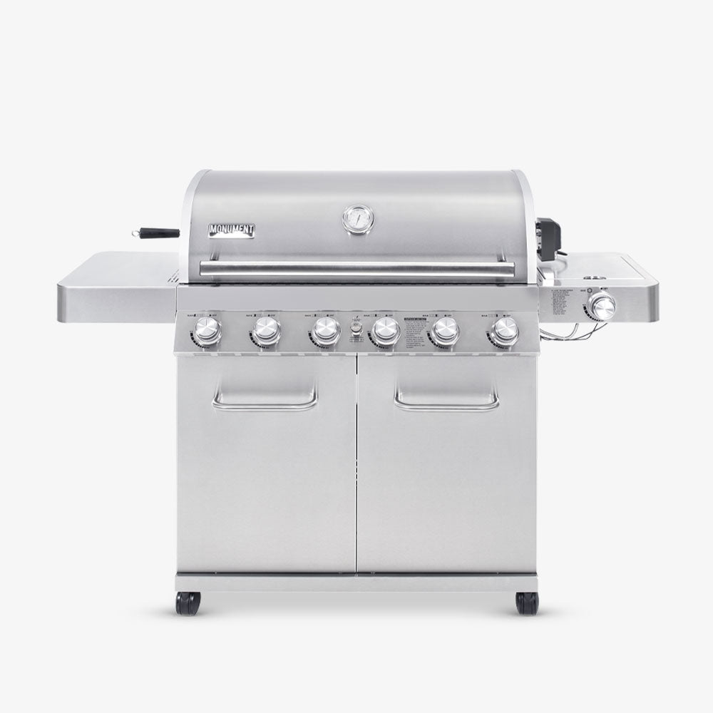 Monument Grills 77352 | Full Stainless Propane Gas Grill SpadezStore