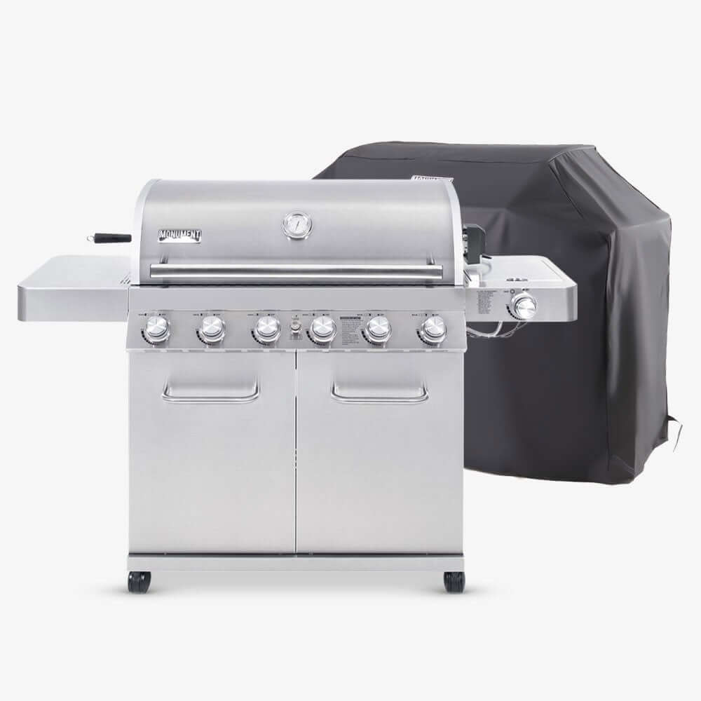 Monument Grills 77352 | Full Stainless Propane Gas Grill SpadezStore