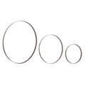 Iron Metal Rings Wall Display Set of 3 SpadezStore