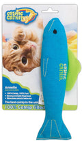 OurPets 100% Catnip Filled Fish 'Annette' Cat Toy Blue SpadezStore