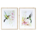 Framed Hummingbird Print Set of 2 SpadezStore