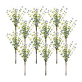 Blue Berry Foliage Spray Set of 12 SpadezStore