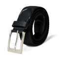 Braided Black Canvas Belt SpadezStore