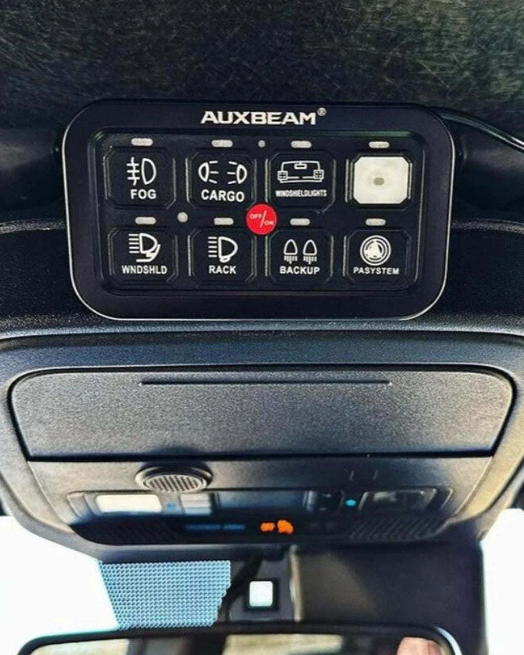 Auxbeam AR Series 6/8 Gang LED Switch Panel Off Road Light Controller SpadezStore