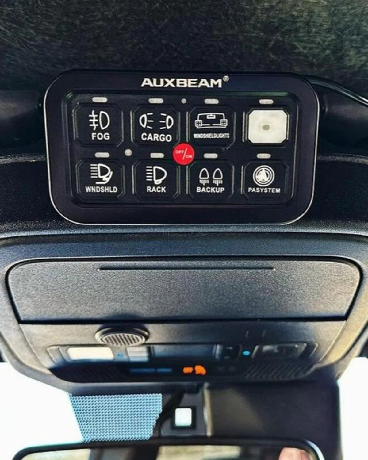 Auxbeam AR Series 6/8 Gang LED Switch Panel Off Road Light Controller SpadezStore