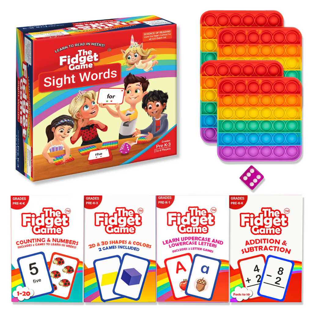 The Fidget Game: Sight Words Edition SpadezStore