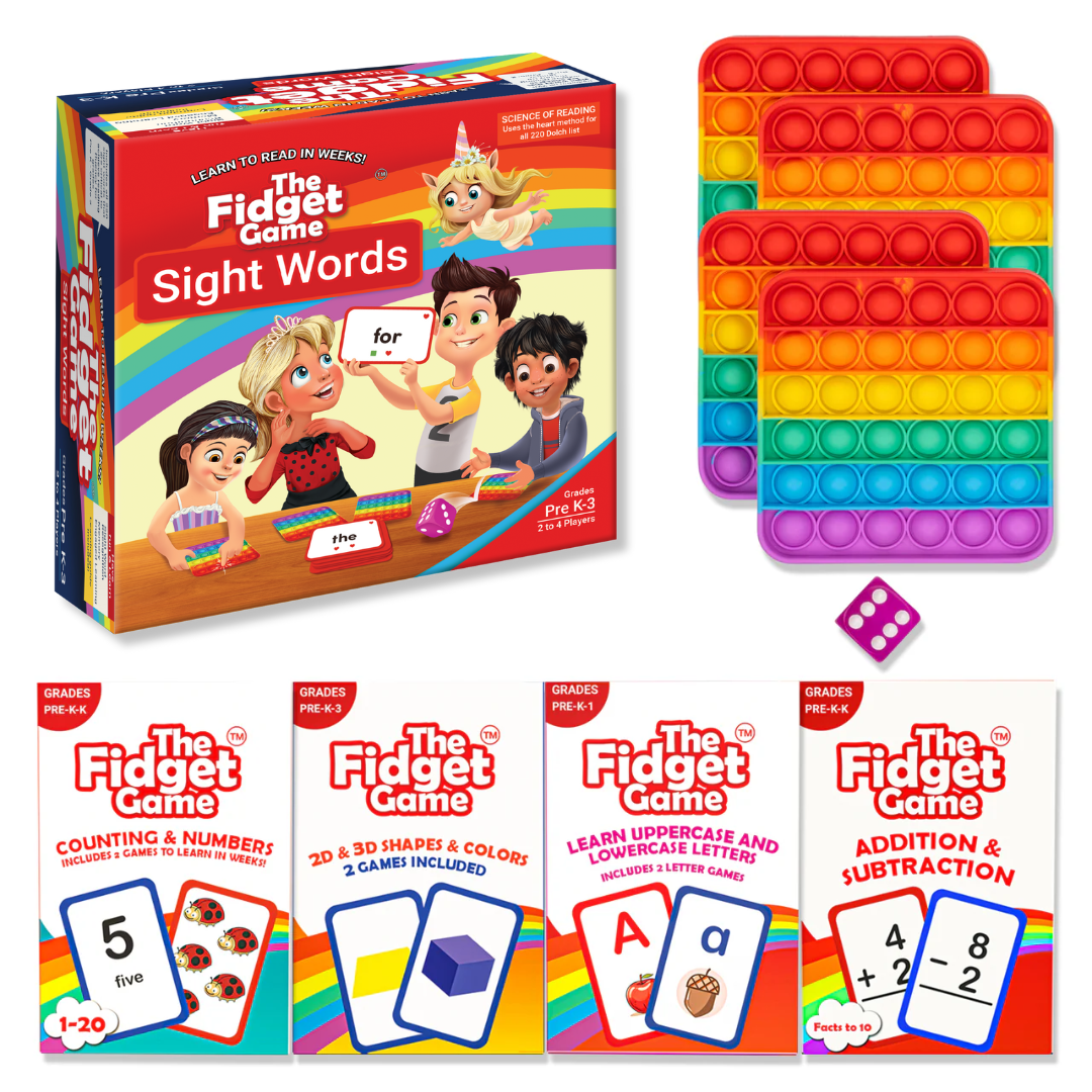 The Fidget Game: Sight Words Edition SpadezStore